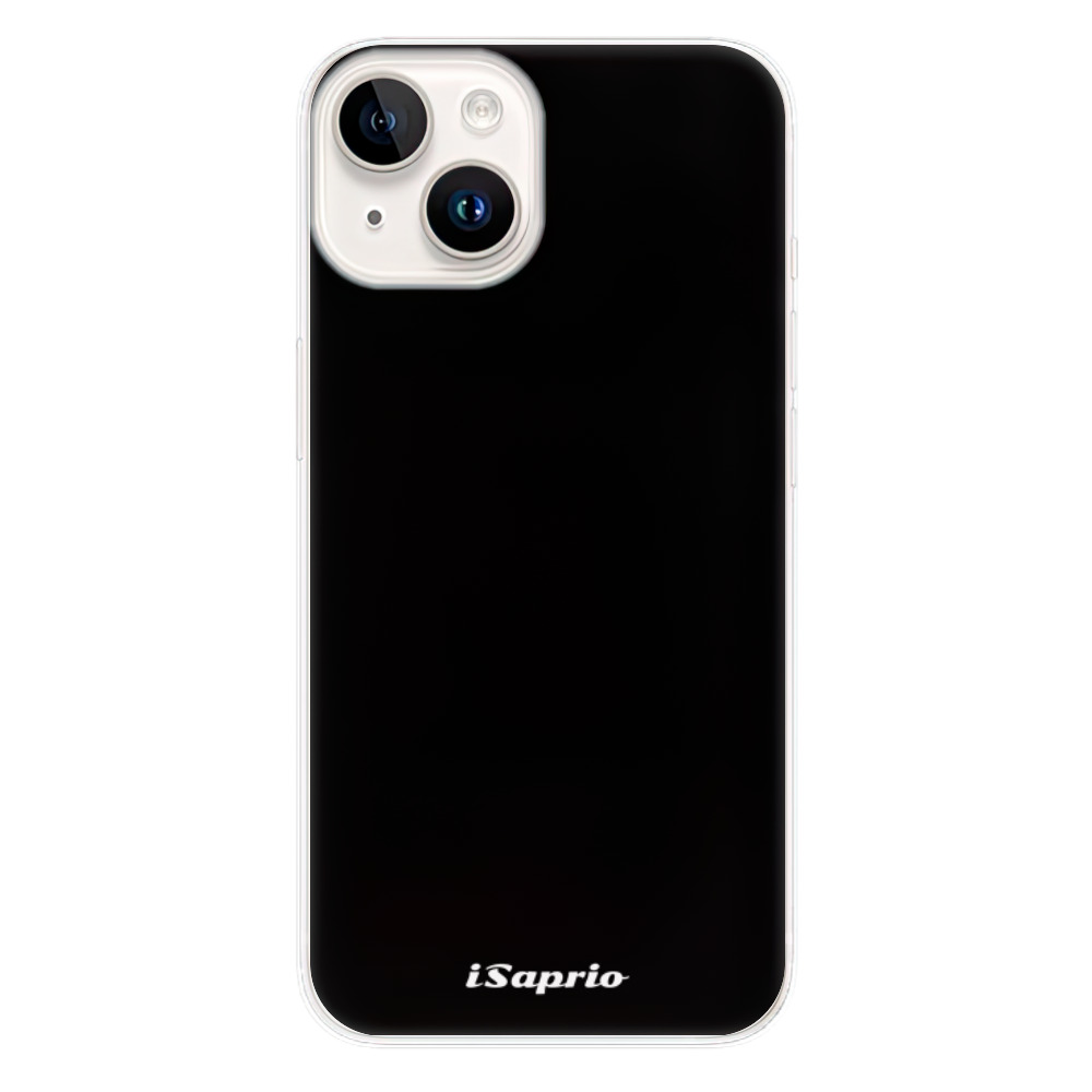 Odolné silikónové puzdro iSaprio - 4Pure - černý - iPhone 15