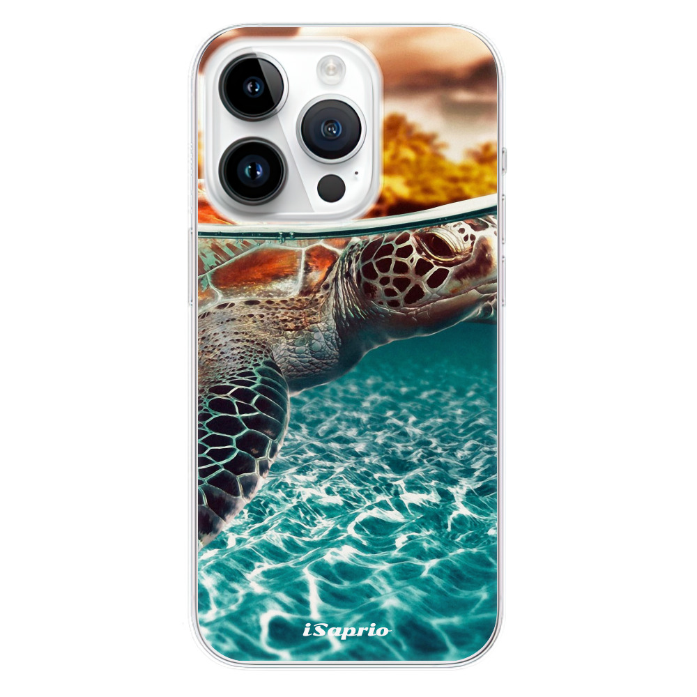 Odolné silikónové puzdro iSaprio - Turtle 01 - iPhone 15 Pro