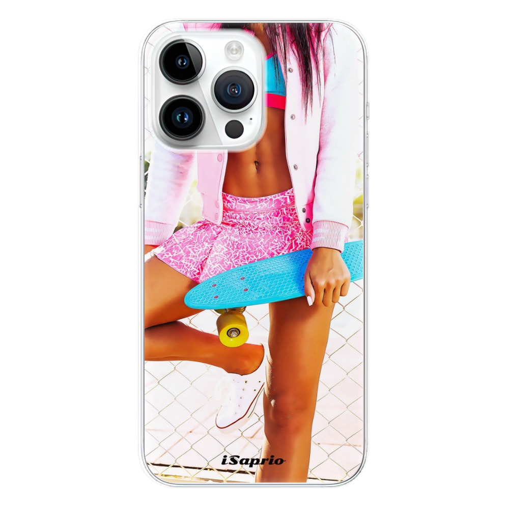 Odolné silikónové puzdro iSaprio - Skate girl 01 - iPhone 15 Pro Max