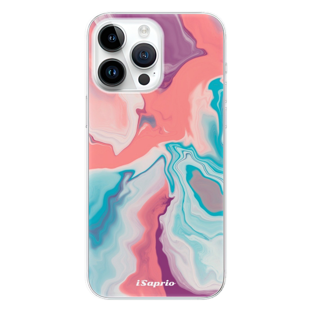 Odolné silikónové puzdro iSaprio - New Liquid - iPhone 15 Pro Max