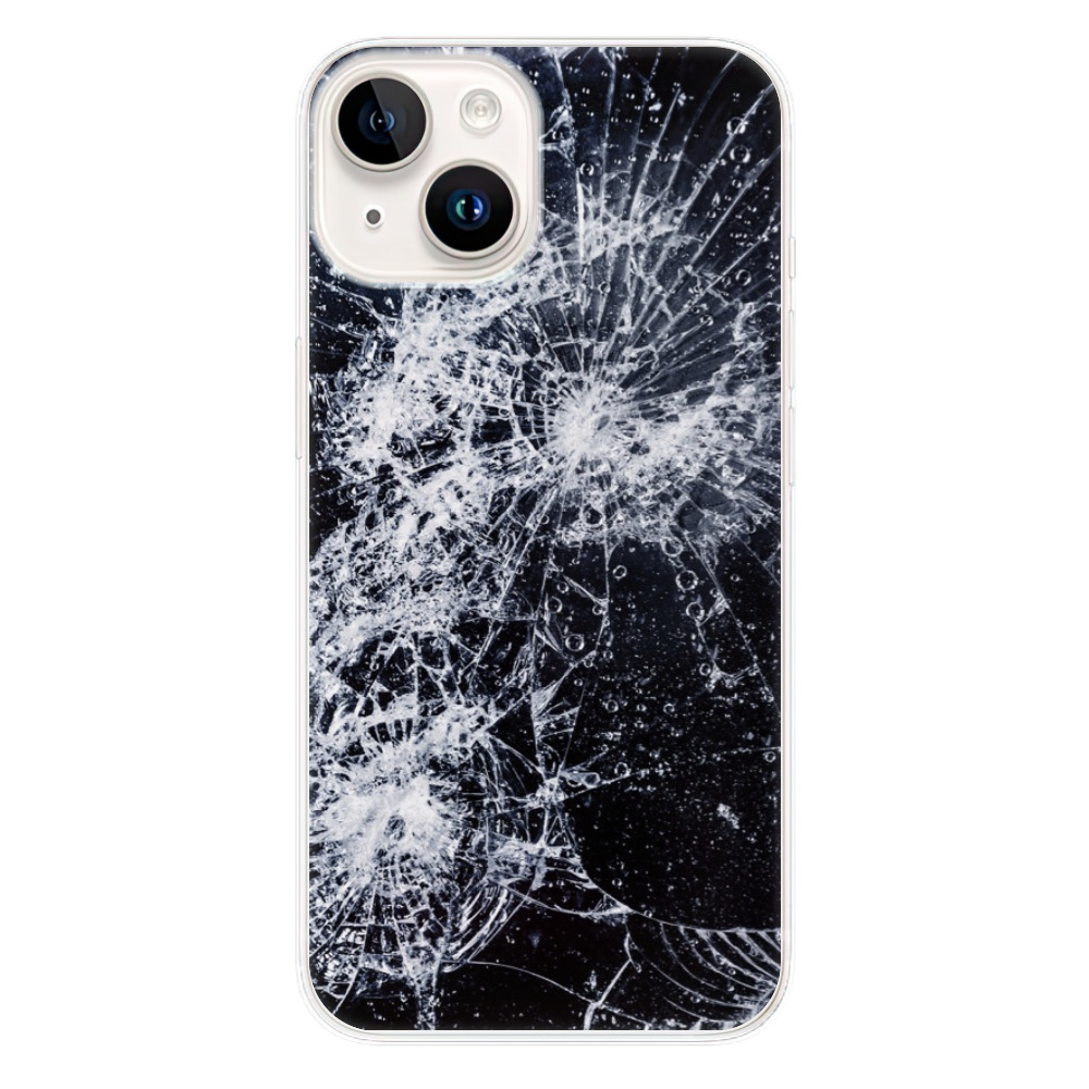 Odolné silikónové puzdro iSaprio - Cracked - iPhone 15 Plus
