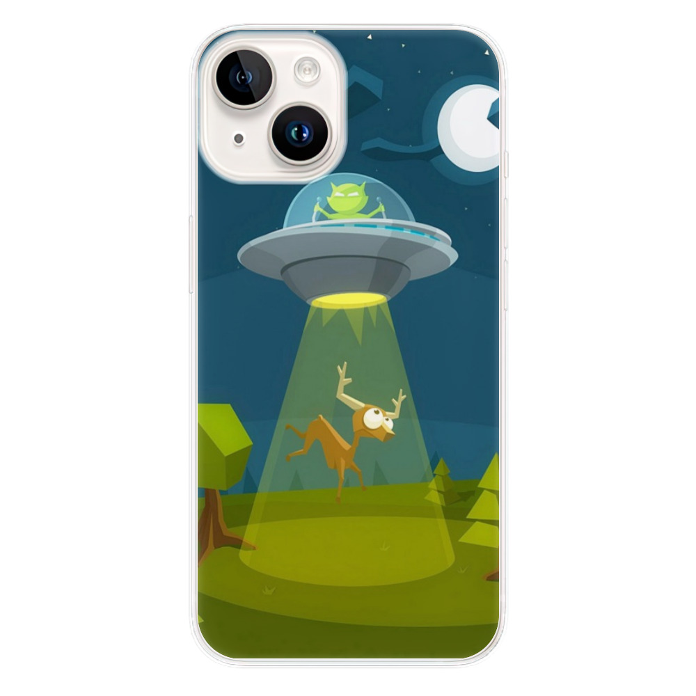Odolné silikónové puzdro iSaprio - Alien 01 - iPhone 15 Plus