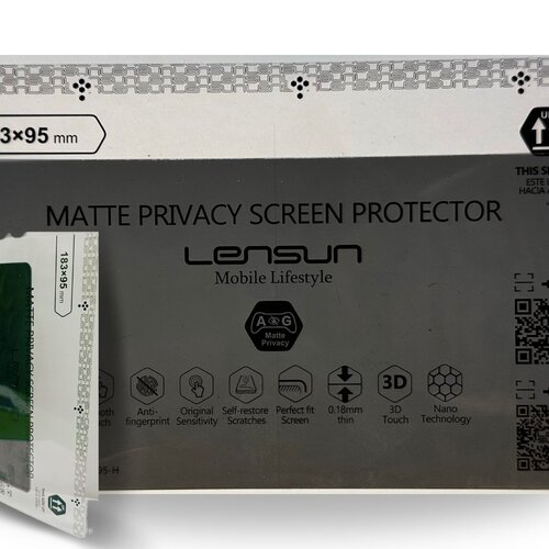 Ochranná fólia na mieru pre smartfón Lensun, matná - Privacy