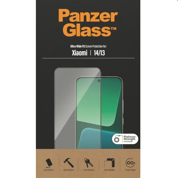 Ochranné sklo PanzerGlass UWF AB pre Xiaomi 1413, čierne 8066