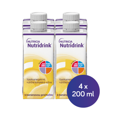 NUTRIDRINK Banán 4 x 200 ml