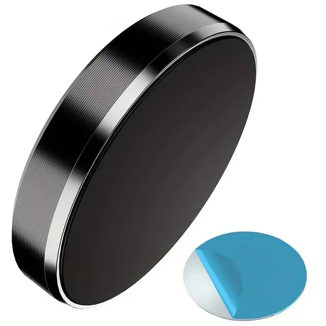 Okrúhly magnetický držiak na telefón-Čierna KP30676