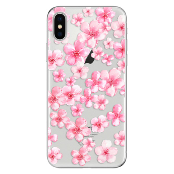 Odolné silikónové puzdro iSaprio - Flower Pattern 05 - iPhone X