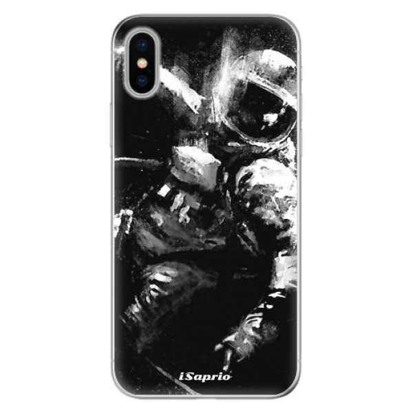 Odolné silikónové puzdro iSaprio - Astronaut 02 - iPhone X