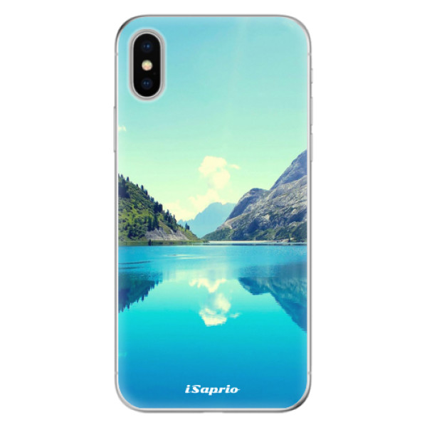 Odolné silikónové puzdro iSaprio - Lake 01 - iPhone X