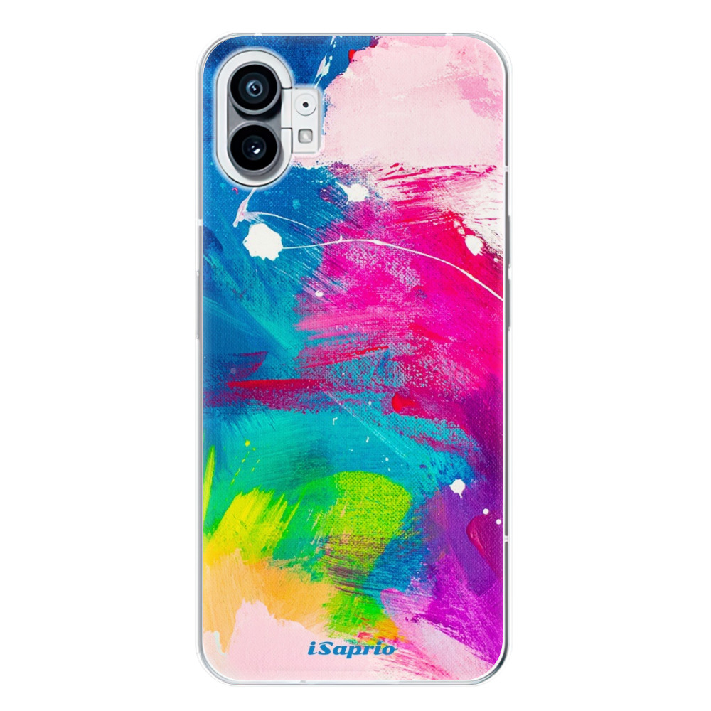 Odolné silikónové puzdro iSaprio - Abstract Paint 03 - Nothing Phone (1)