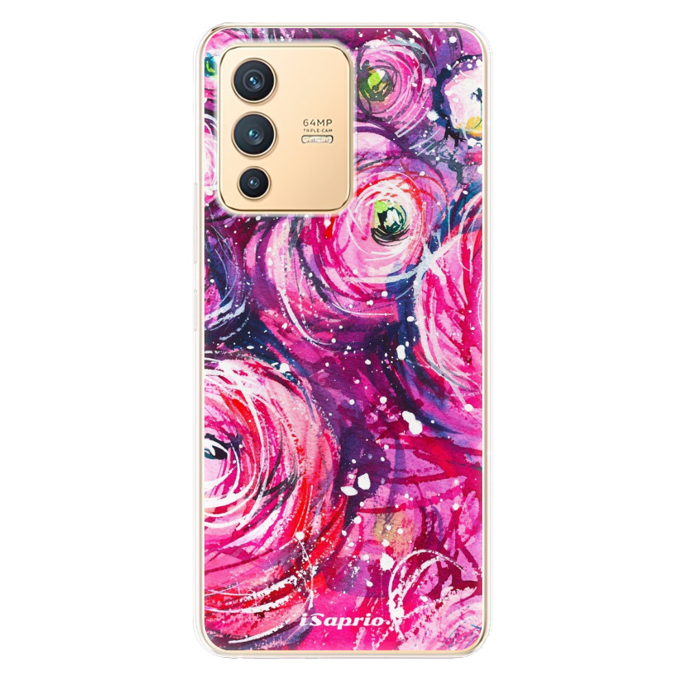 Odolné silikónové puzdro iSaprio - Pink Bouquet - Vivo V23 5G