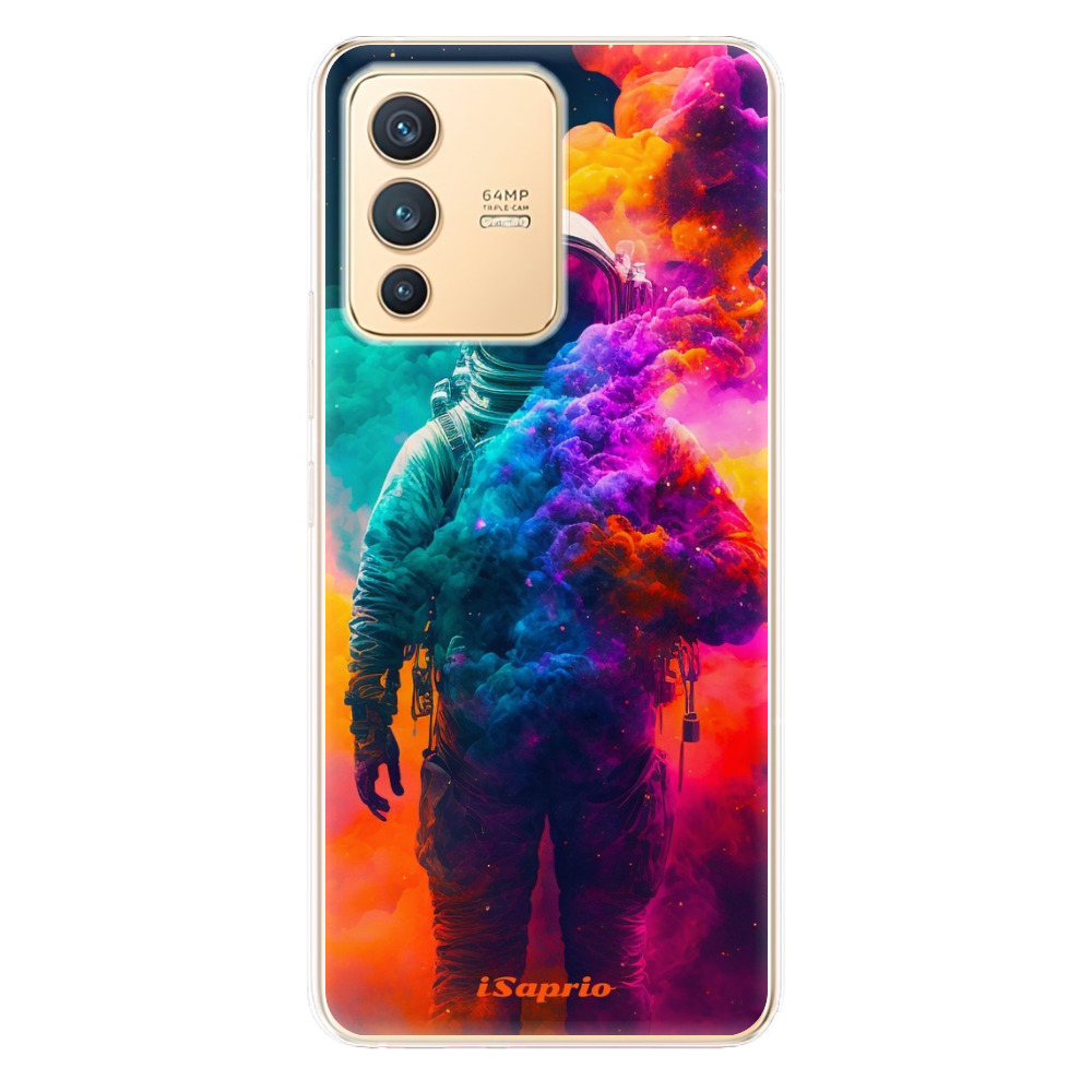 Odolné silikónové puzdro iSaprio - Astronaut in Colors - Vivo V23 5G