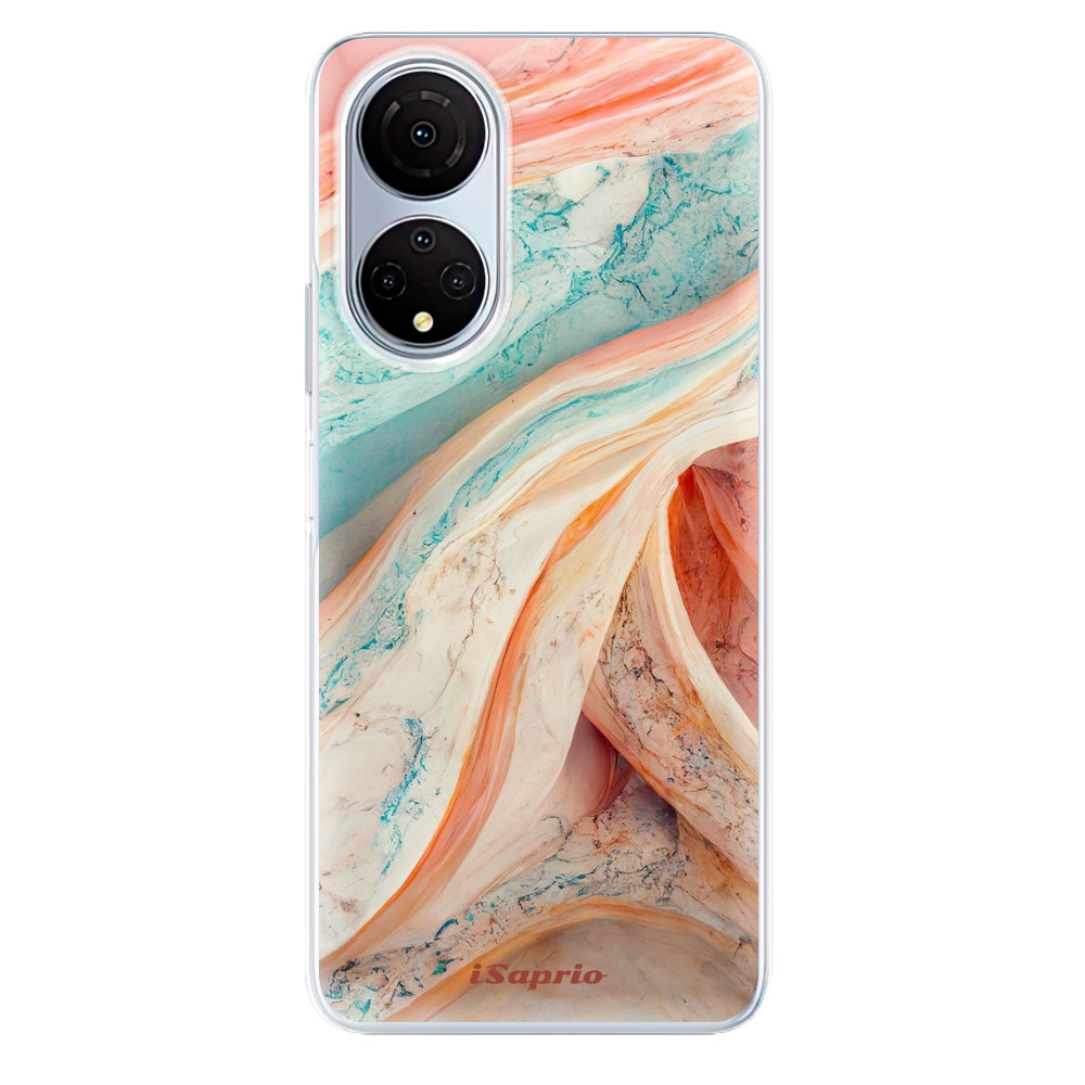 Odolné silikónové puzdro iSaprio - Orange and Blue - Honor X7
