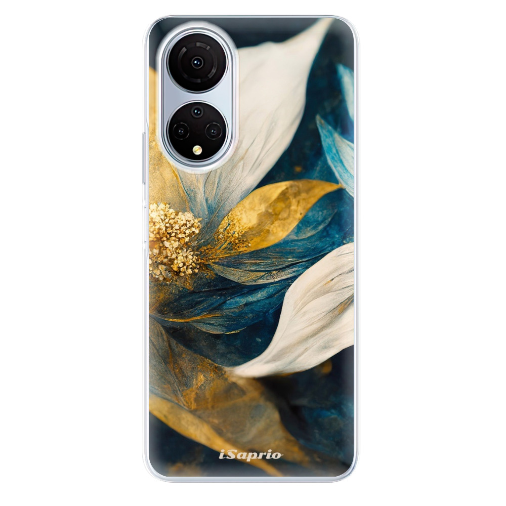 Odolné silikónové puzdro iSaprio - Gold Petals - Honor X7
