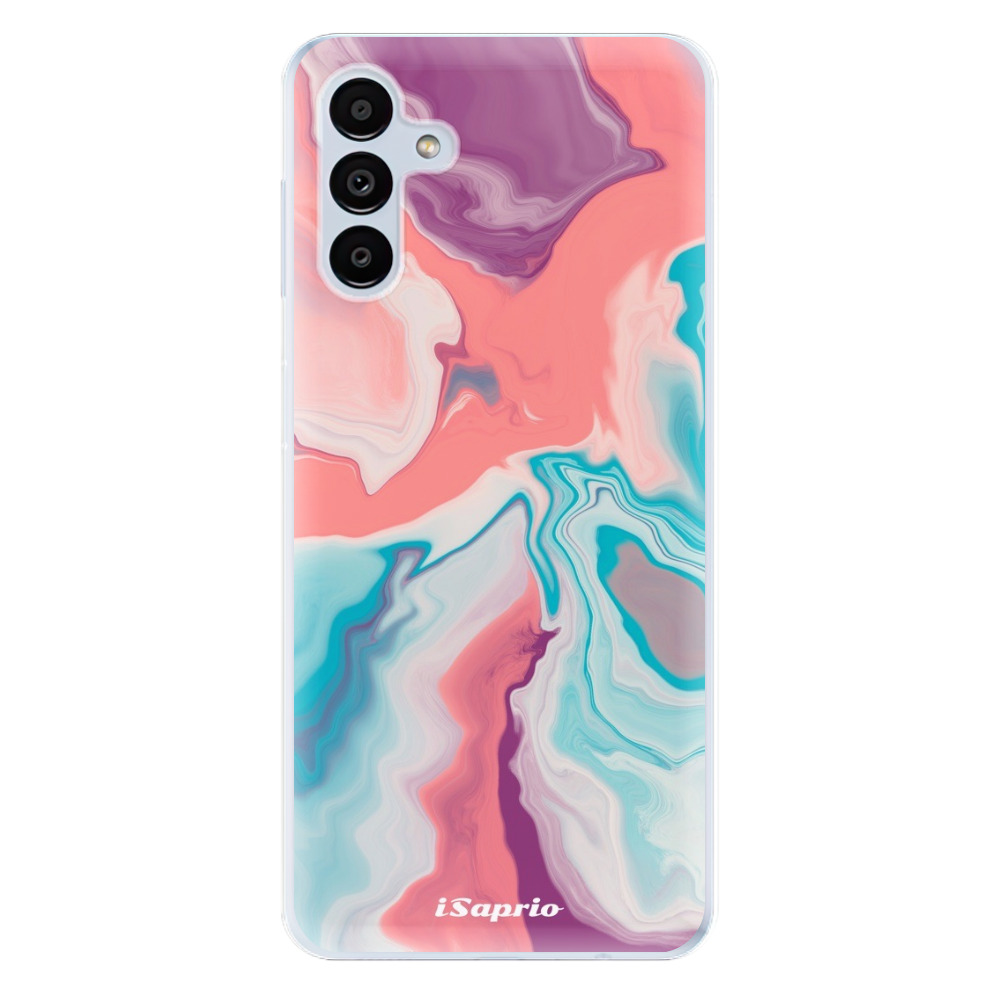 Odolné silikónové puzdro iSaprio - New Liquid - Samsung Galaxy A13 5G