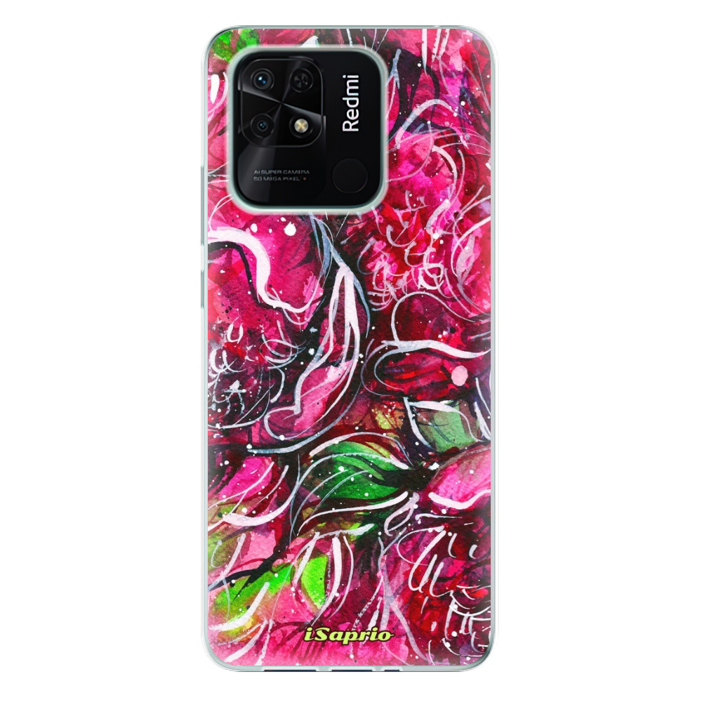 Odolné silikónové puzdro iSaprio - Burgundy - Xiaomi Redmi 10C
