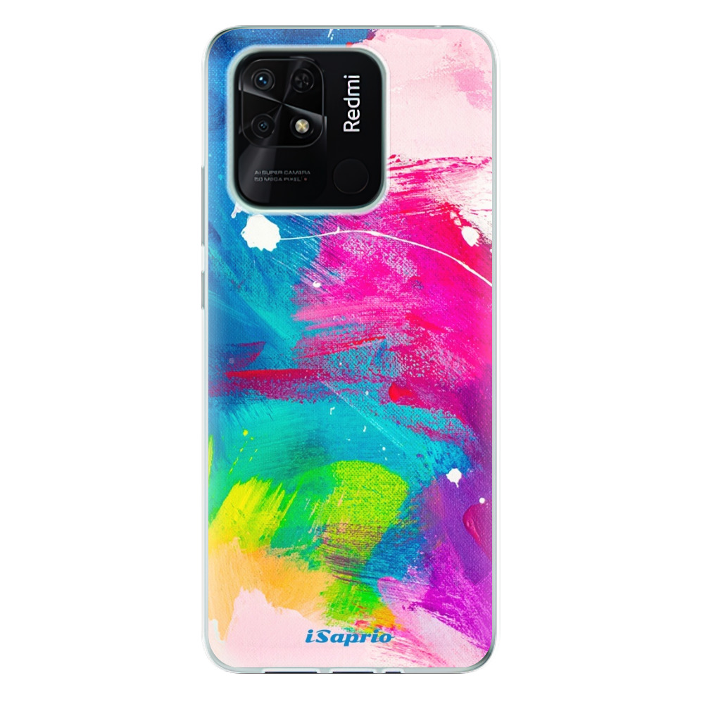 Odolné silikónové puzdro iSaprio - Abstract Paint 03 - Xiaomi Redmi 10C