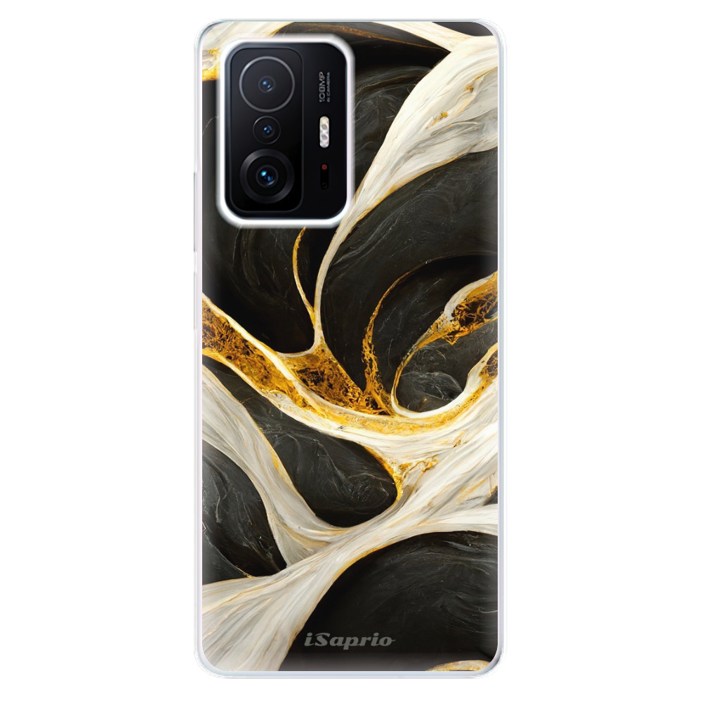 Odolné silikónové puzdro iSaprio - Black and Gold - Xiaomi 11T / 11T Pro