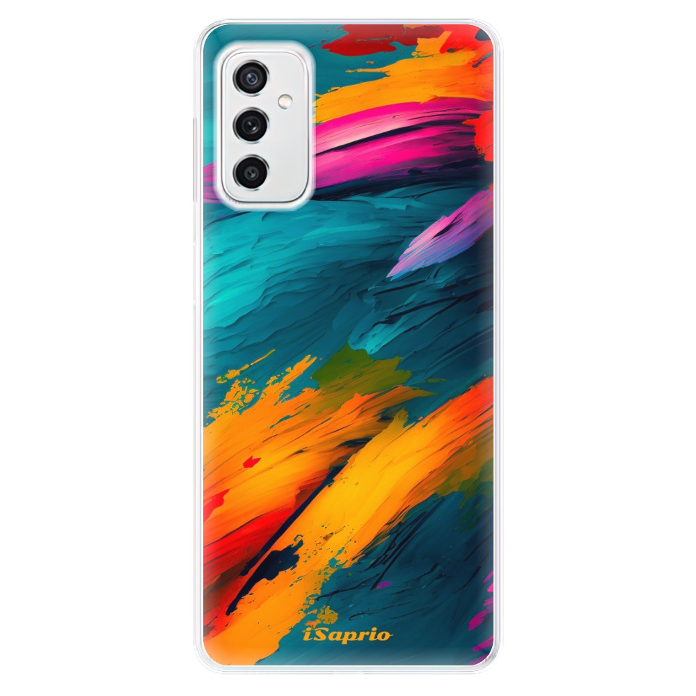 Odolné silikónové puzdro iSaprio - Blue Paint - Samsung Galaxy M52 5G