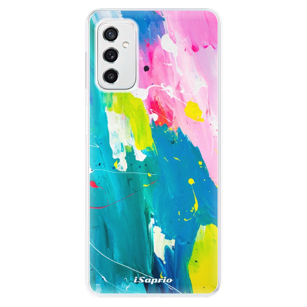 Odolné silikónové puzdro iSaprio - Abstract Paint 04 - Samsung Galaxy M52 5G