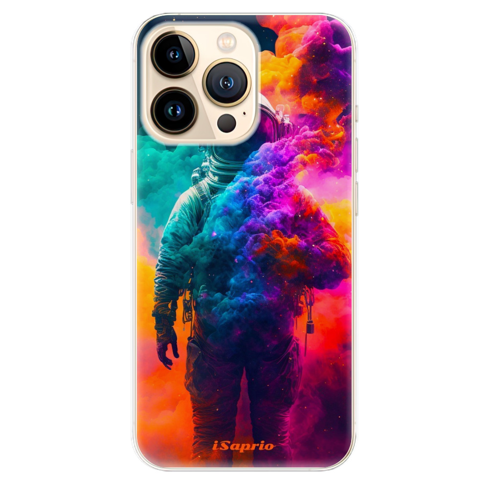 Odolné silikónové puzdro iSaprio - Astronaut in Colors - iPhone 13 Pro Max