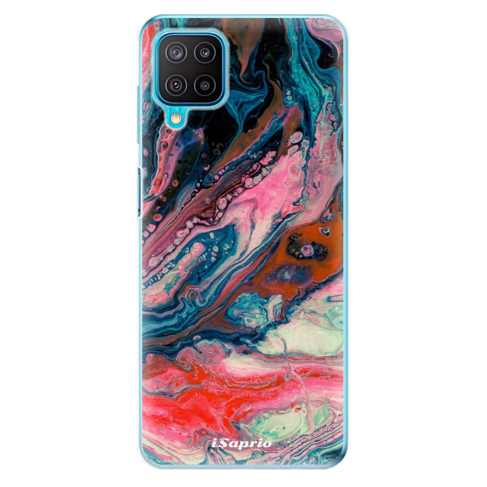 Odolné silikónové puzdro iSaprio - Abstract Paint 01 - Samsung Galaxy M12