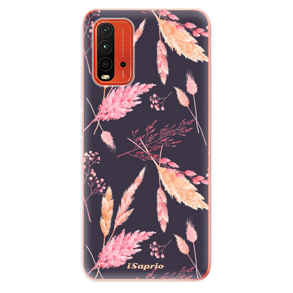 Odolné silikónové puzdro iSaprio - Herbal Pattern - Xiaomi Redmi 9T
