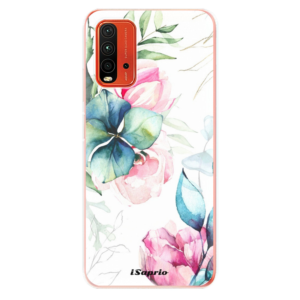 Odolné silikónové puzdro iSaprio - Flower Art 01 - Xiaomi Redmi 9T
