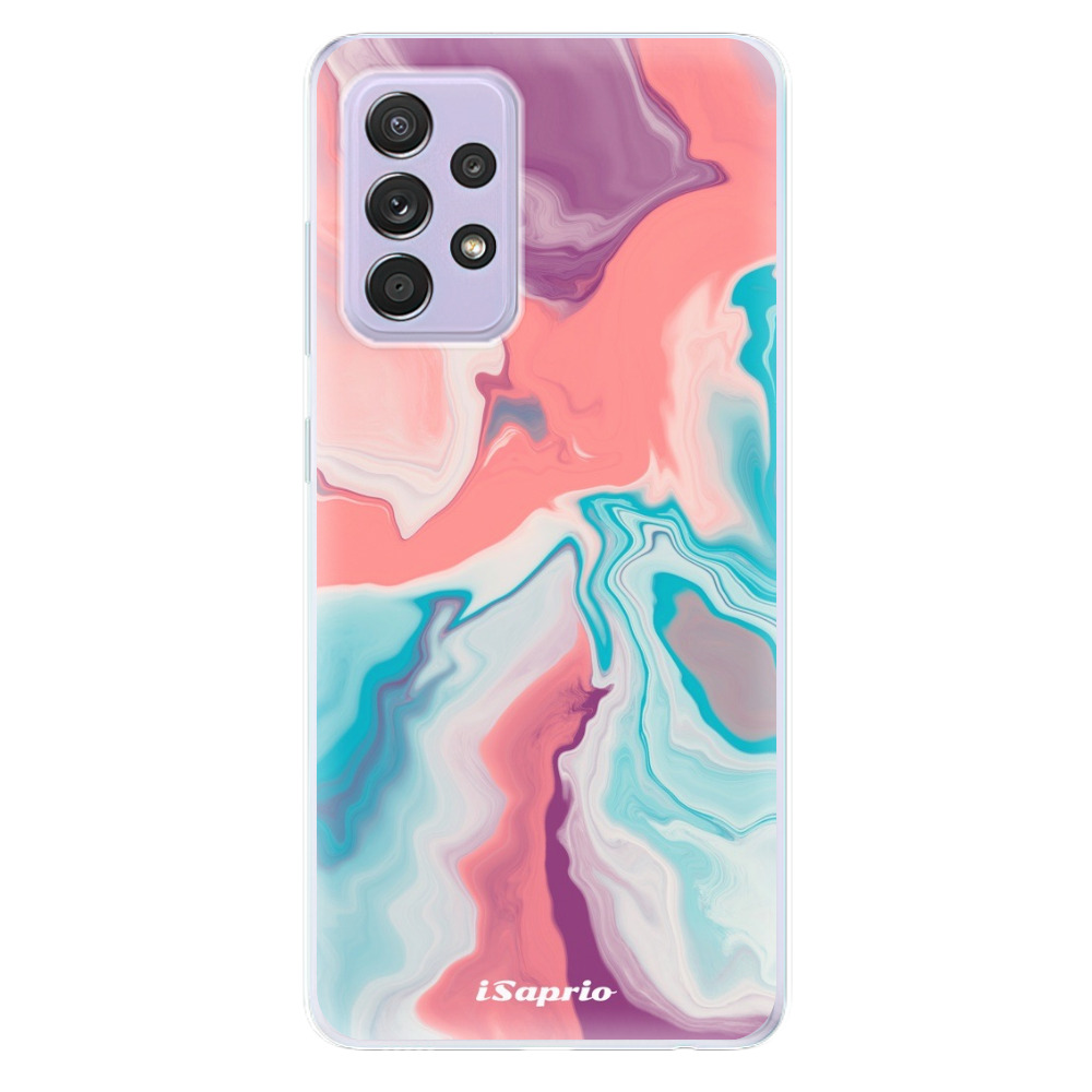 Odolné silikónové puzdro iSaprio - New Liquid - Samsung Galaxy A52/A52 5G