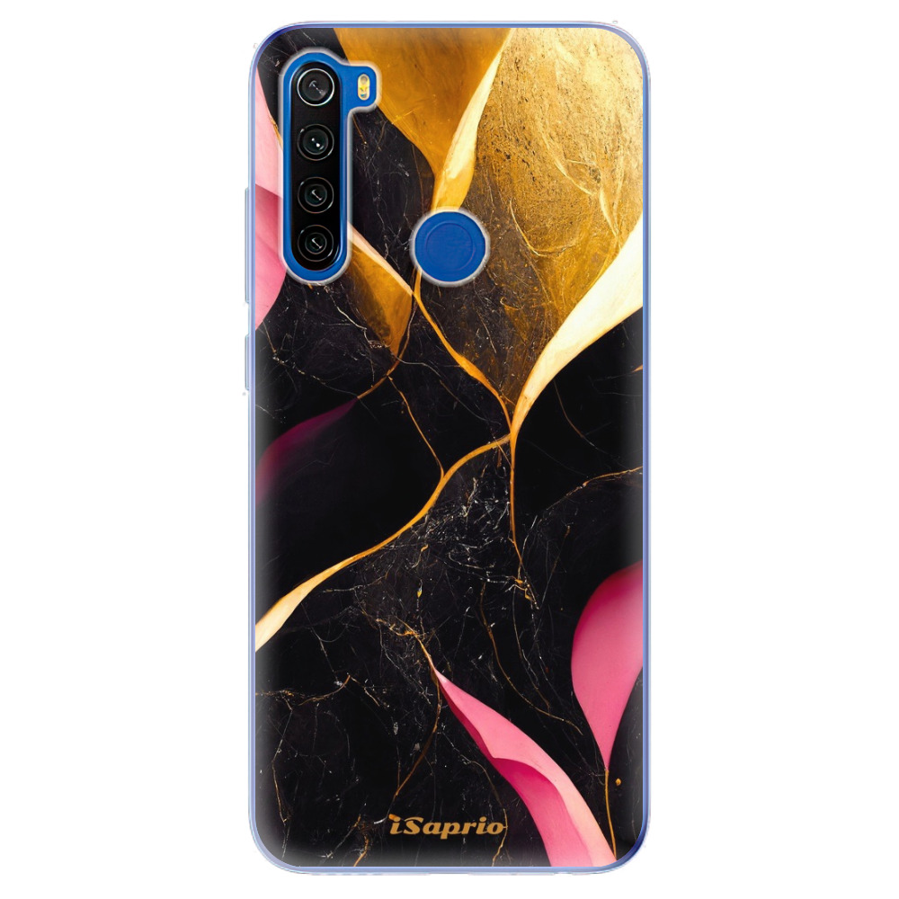 Odolné silikónové puzdro iSaprio - Gold Pink Marble - Xiaomi Redmi Note 8T