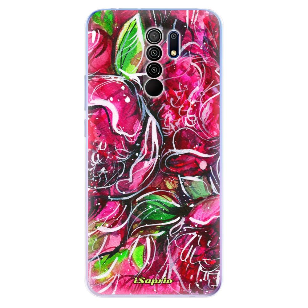Odolné silikónové puzdro iSaprio - Burgundy - Xiaomi Redmi 9