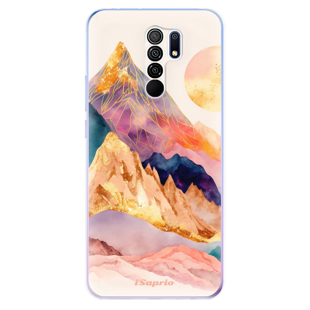 Odolné silikónové puzdro iSaprio - Abstract Mountains - Xiaomi Redmi 9