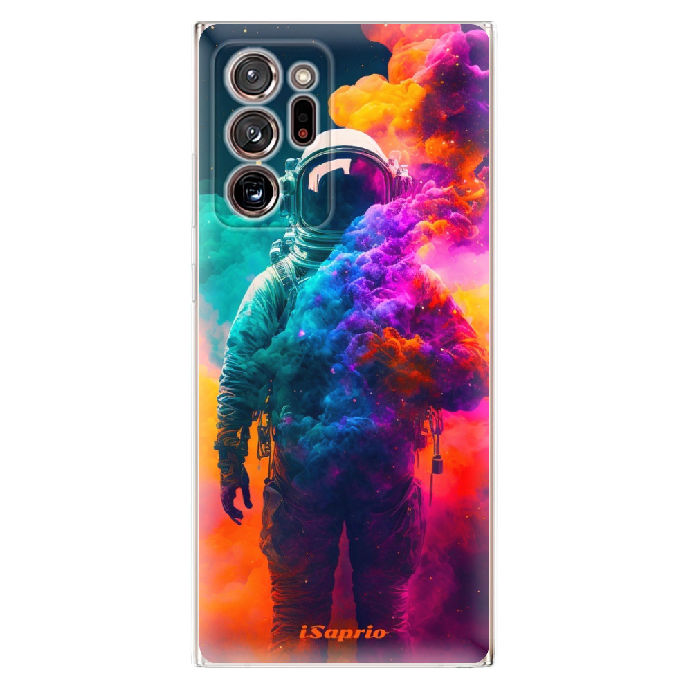 Odolné silikónové puzdro iSaprio - Astronaut in Colors - Samsung Galaxy Note 20 Ultra