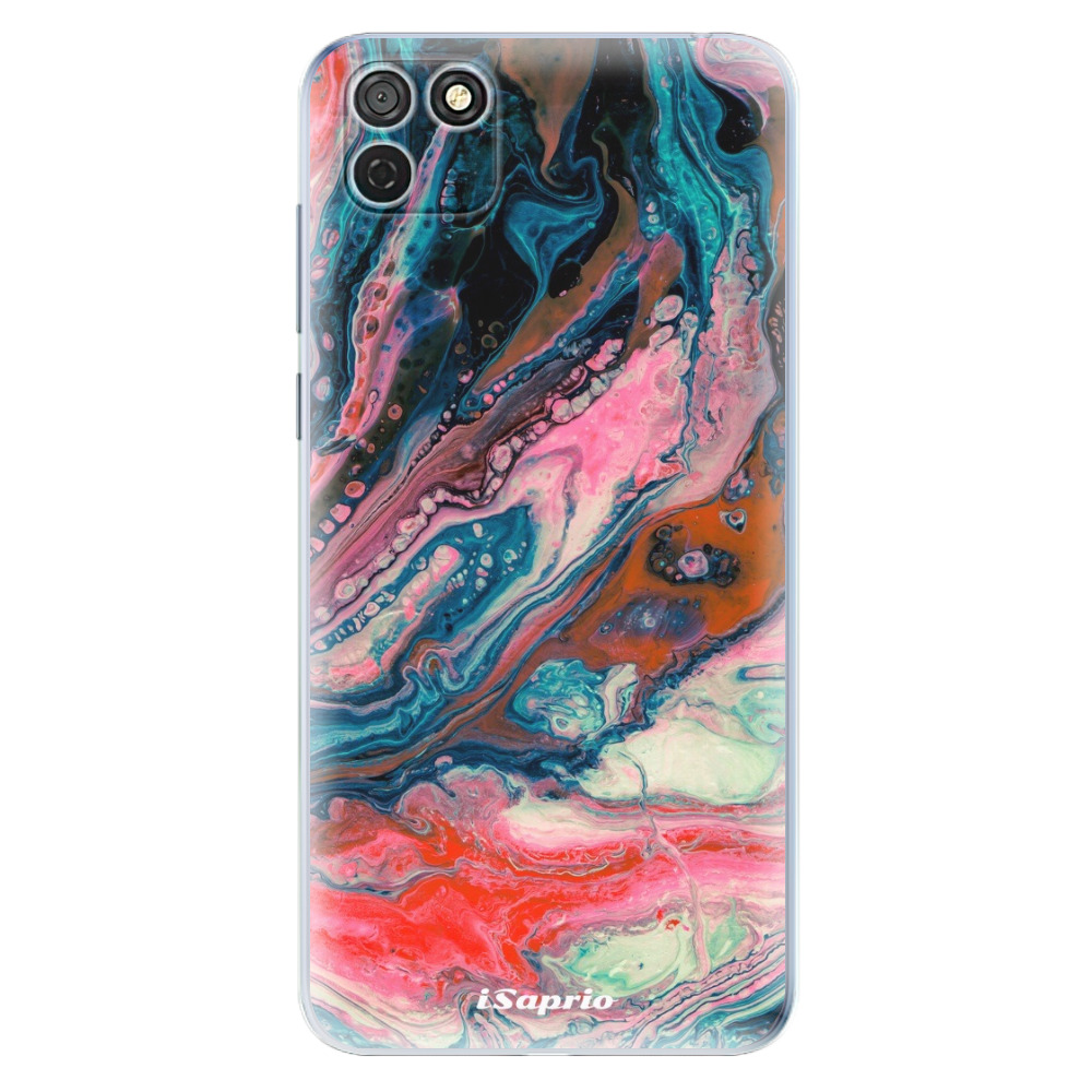 Odolné silikónové puzdro iSaprio - Abstract Paint 01 - Honor 9S