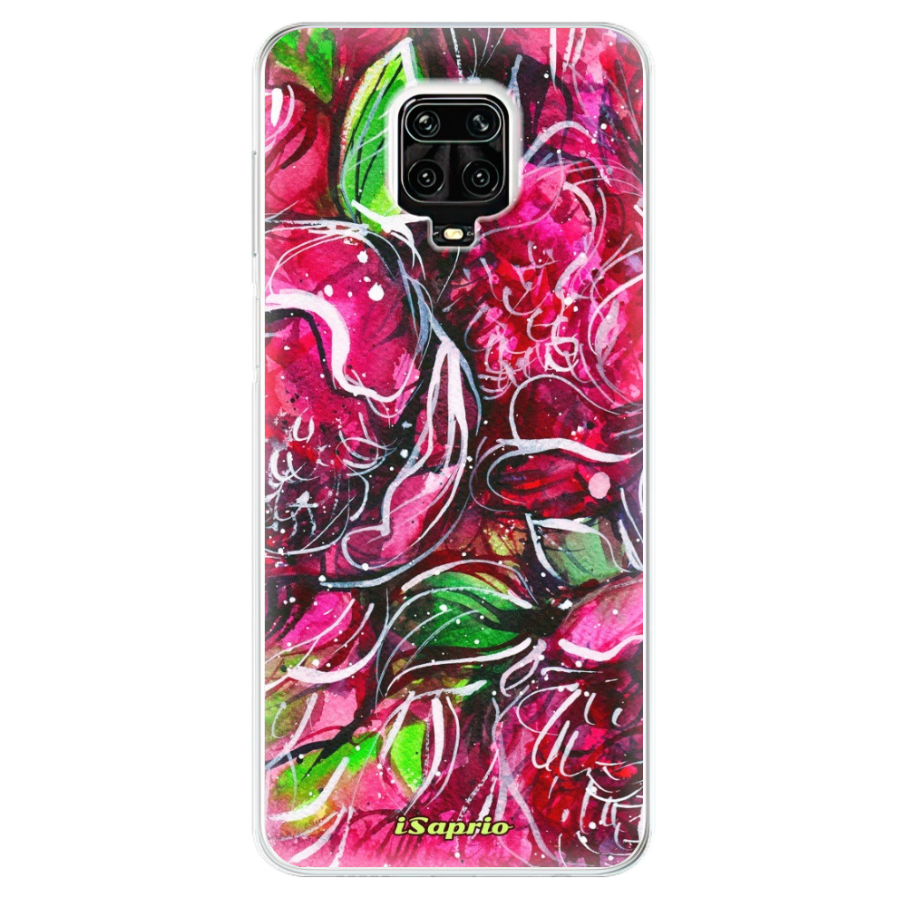 Odolné silikónové puzdro iSaprio - Burgundy - Xiaomi Redmi Note 9 Pro / Note 9S