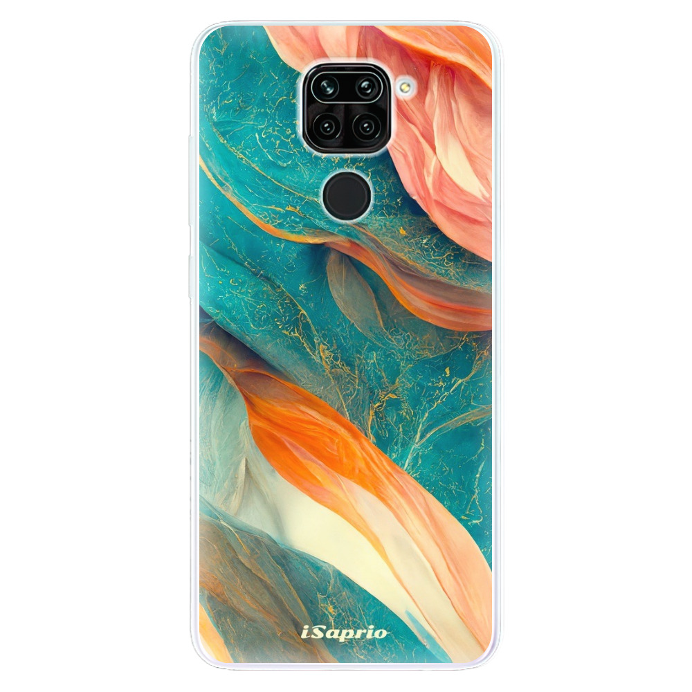 Odolné silikónové puzdro iSaprio - Abstract Marble - Xiaomi Redmi Note 9