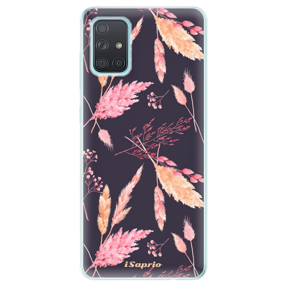 Odolné silikónové puzdro iSaprio - Herbal Pattern - Samsung Galaxy A71