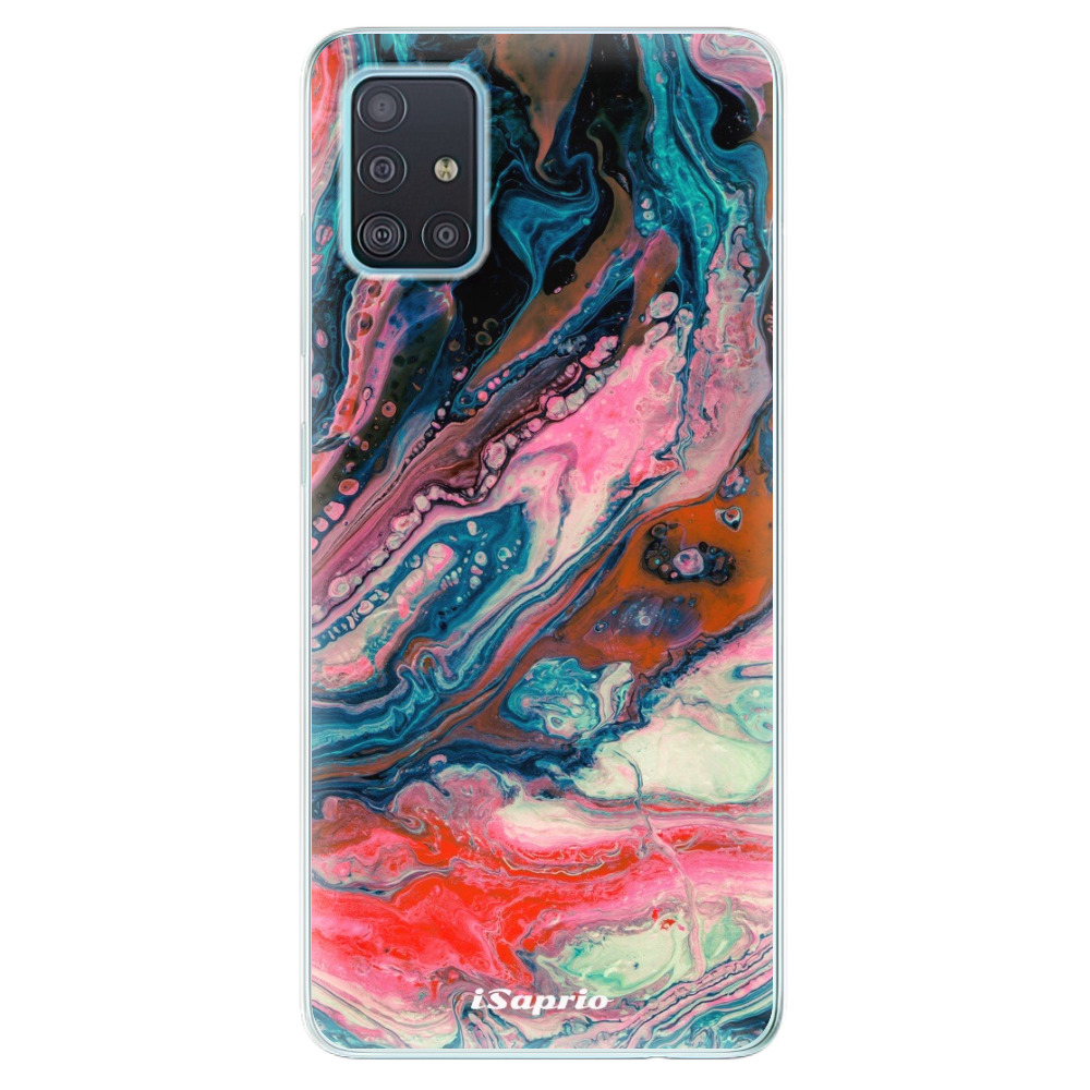 Odolné silikónové puzdro iSaprio - Abstract Paint 01 - Samsung Galaxy A51