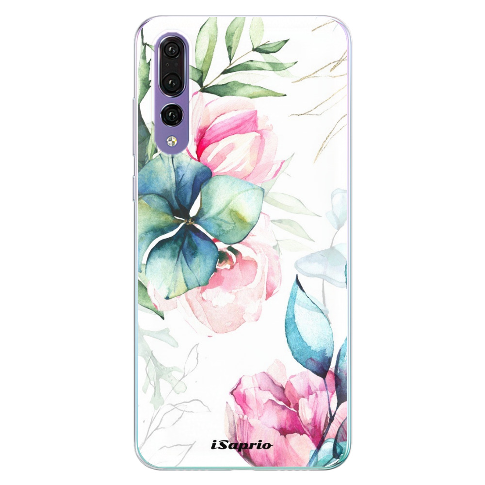 Odolné silikónové puzdro iSaprio - Flower Art 01 - Huawei P20 Pro