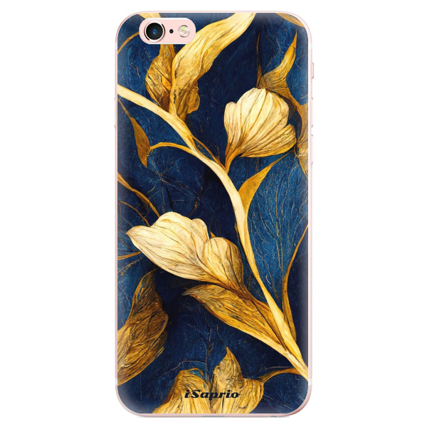 Odolné silikónové puzdro iSaprio - Gold Leaves - iPhone 6 Plus/6S Plus
