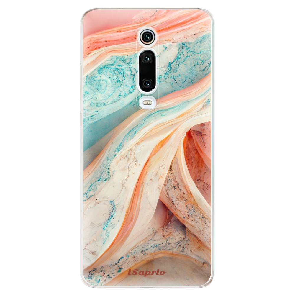 Odolné silikónové puzdro iSaprio - Orange and Blue - Xiaomi Mi 9T Pro