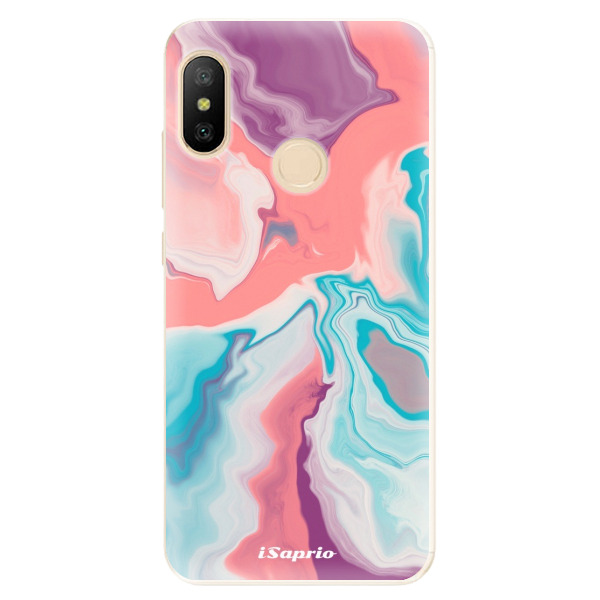 Odolné silikónové puzdro iSaprio - New Liquid - Xiaomi Mi A2 Lite