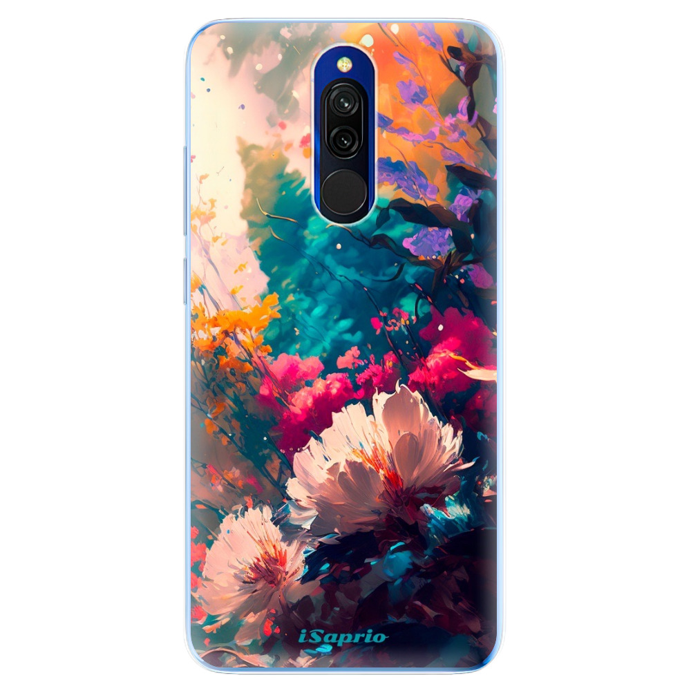 Odolné silikónové puzdro iSaprio - Flower Design - Xiaomi Redmi 8