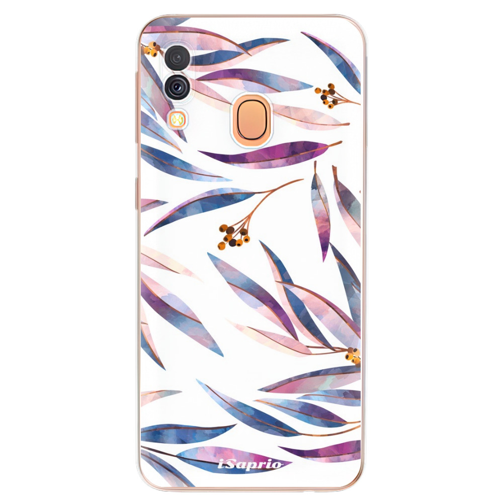 Odolné silikónové puzdro iSaprio - Eucalyptus - Samsung Galaxy A40