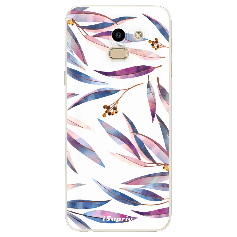 Odolné silikónové puzdro iSaprio - Eucalyptus - Samsung Galaxy J6