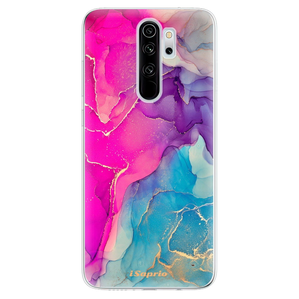 Odolné silikónové puzdro iSaprio - Purple Ink - Xiaomi Redmi Note 8 Pro