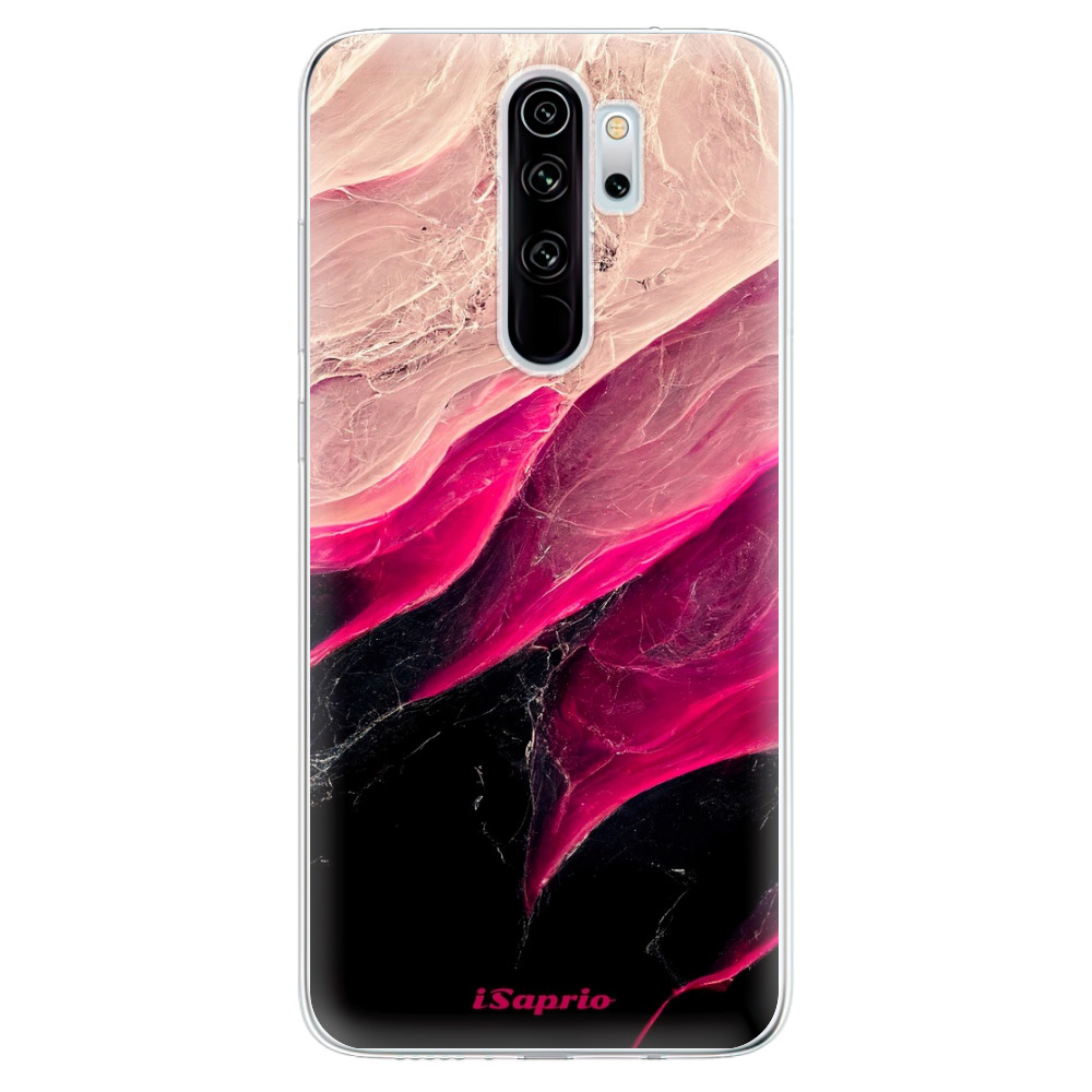 Odolné silikónové puzdro iSaprio - Black and Pink - Xiaomi Redmi Note 8 Pro