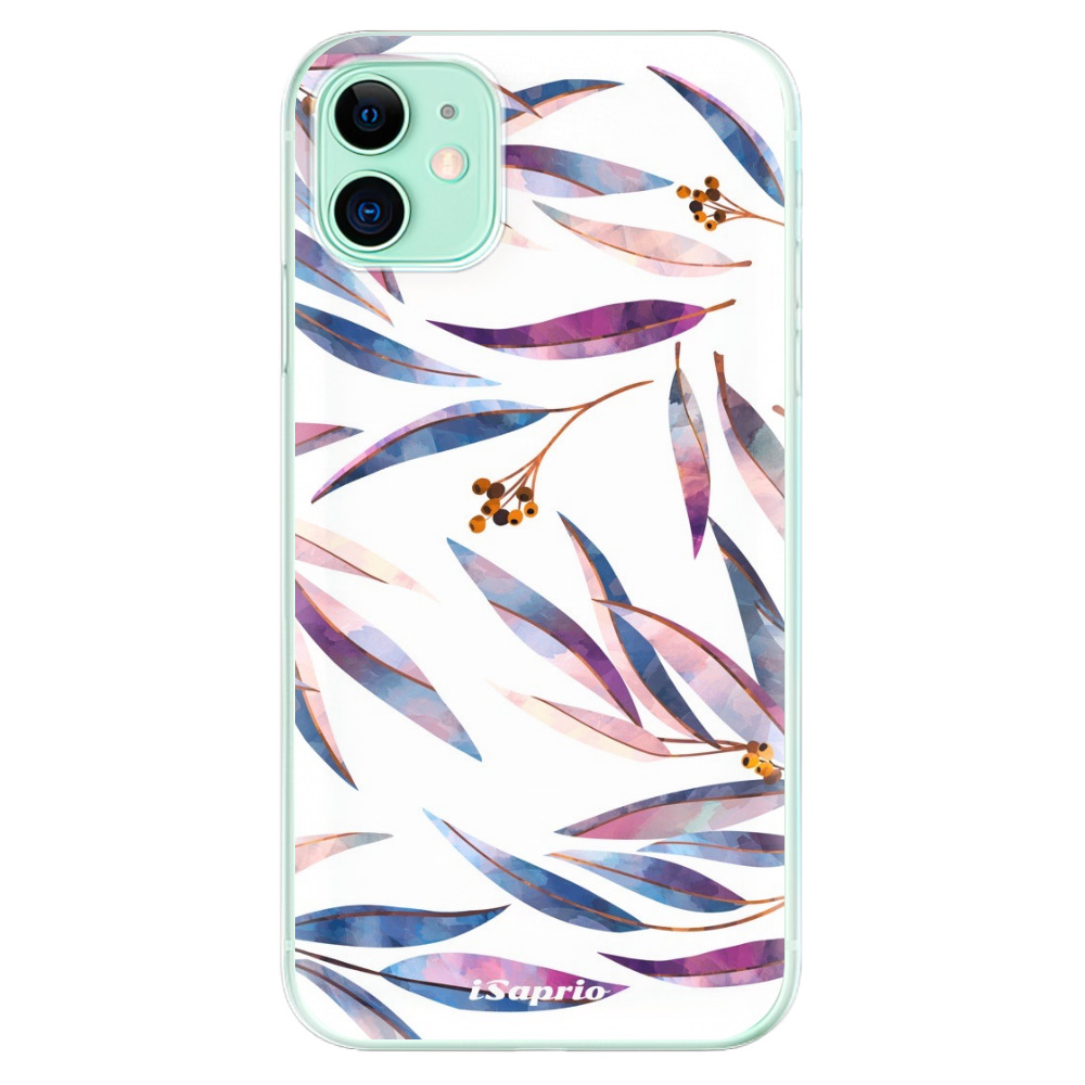 Odolné silikónové puzdro iSaprio - Eucalyptus - iPhone 11