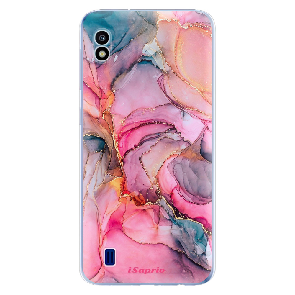 Odolné silikónové puzdro iSaprio - Golden Pastel - Samsung Galaxy A10