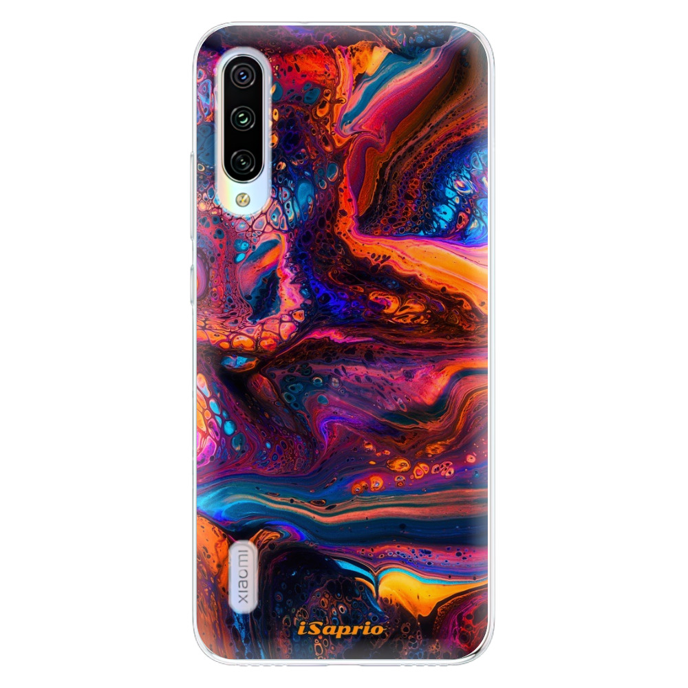 Odolné silikónové puzdro iSaprio - Abstract Paint 02 - Xiaomi Mi A3